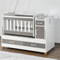 Wooden Baby Crib with Removable Drawers - Ohberri