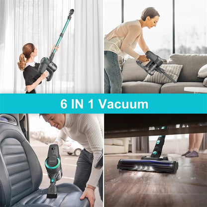 Cordless Upright Vacuum Cleaner, 20Kpa Ultra Lightweight Ohberri