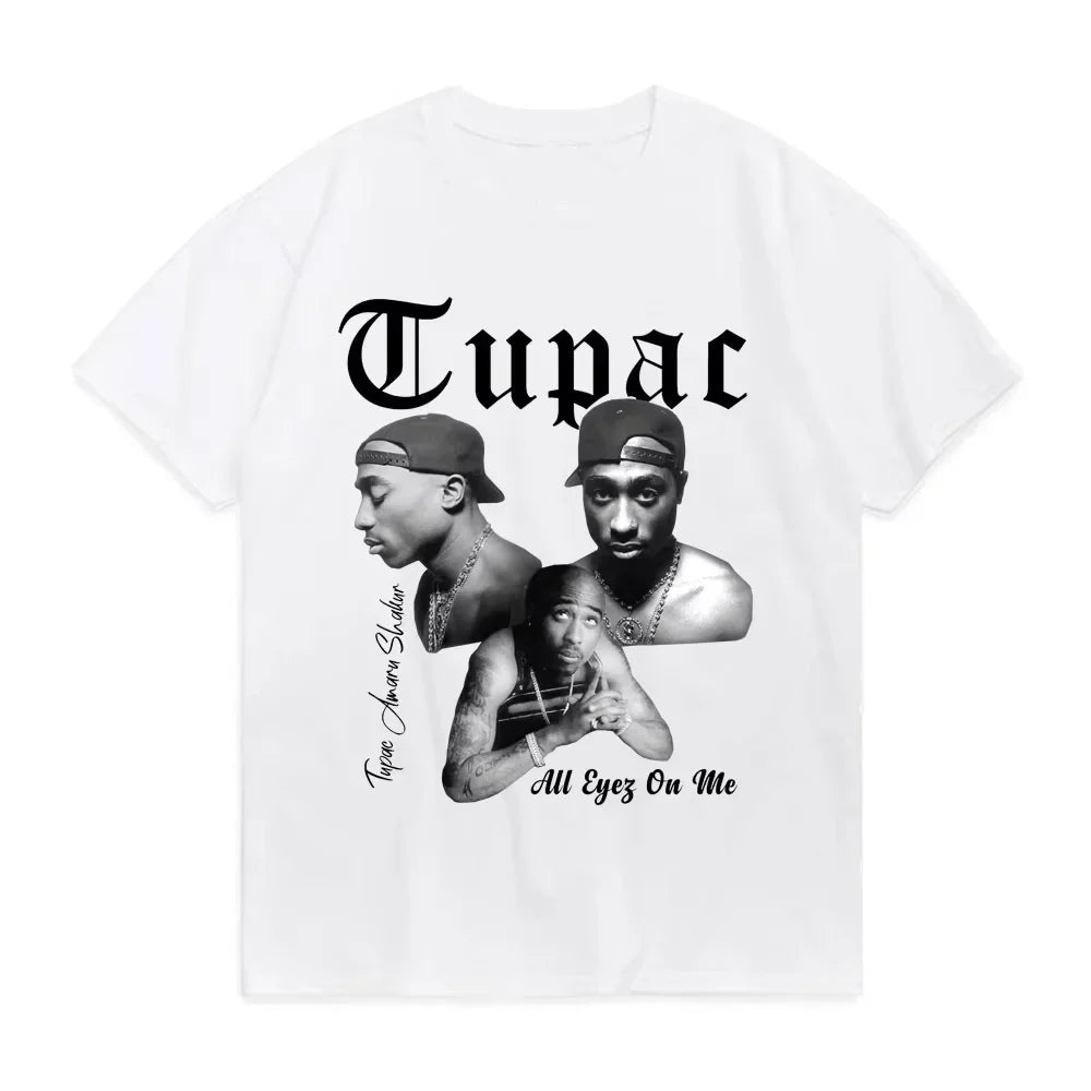 Tupac Hip-hop Street T-shirt Ohberri