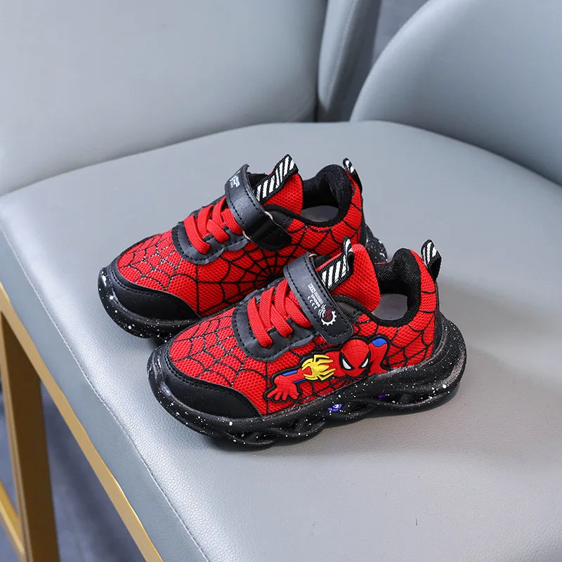 LED Casual Sneakers - Spiderman Ohberri