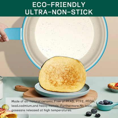 13-Piece Luxury Non-Stick Cookware Set Ohberri