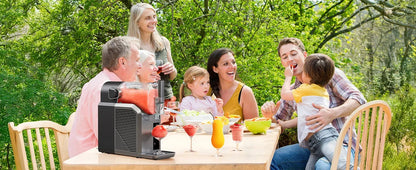 7 in 1 Professional Home Slushie Machine No Ice Needed Rapid Chill Technology Ohberri