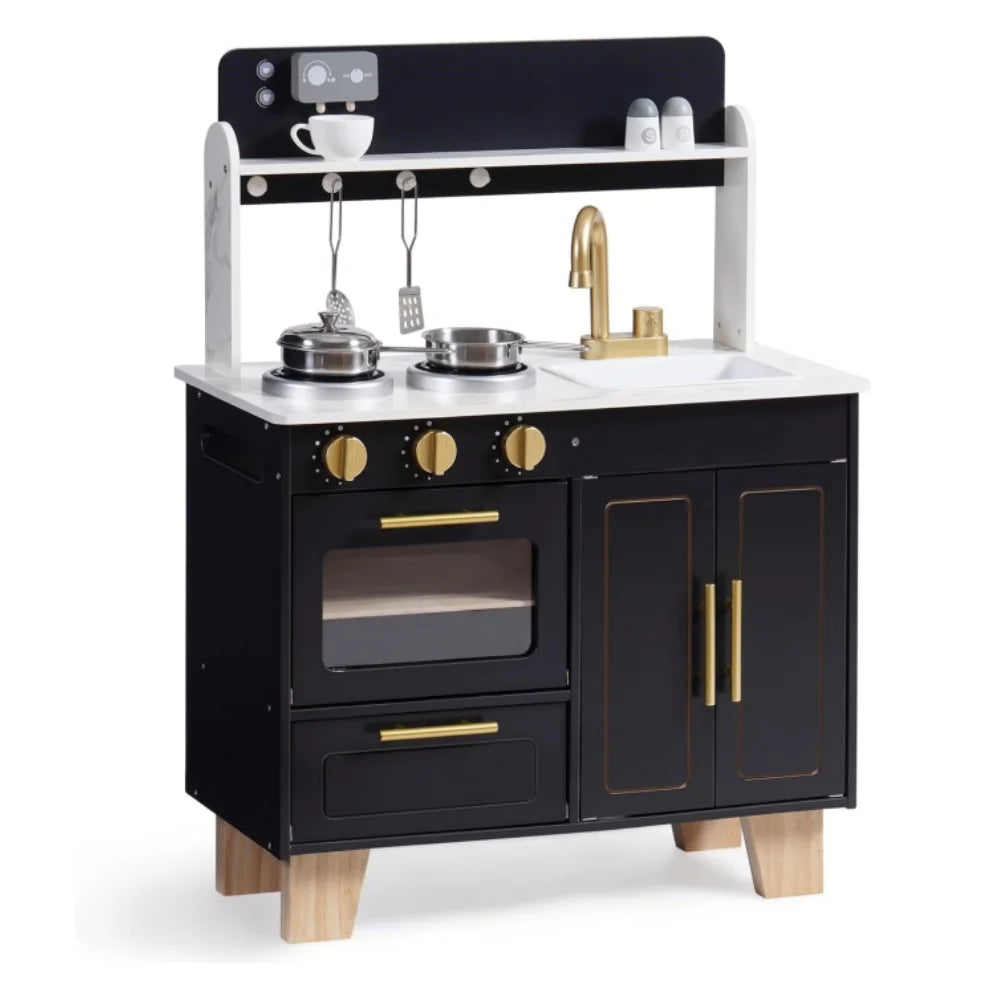 Play Kitchen Wooden with Marble-Style - Ohberri