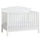 North Bay 4-in-1 Convertible Crib, Snow White, GREENGUARD Gold Certified, Wooden Crib Ohberri