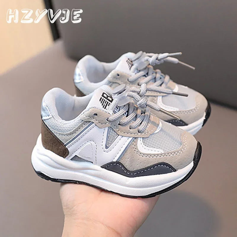 Boys and Girls Fashion Casual Sneakers Kid's Trend Chic Running Shoes Basketball Shoes Children Flat Baby Toddler Outdoor Shoes Ohberri