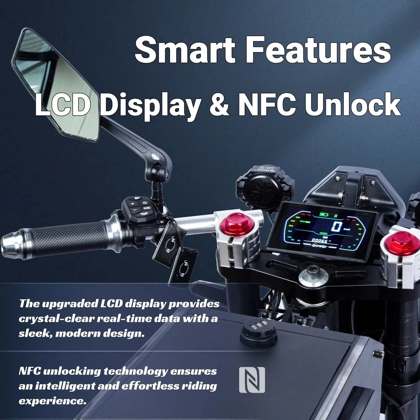 M10 Electric Bicycle 5000W*2 Dual Motor 72V50AH Electric Bike Ohberri