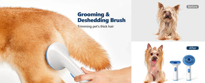 Grooming Kit with 2L Vacuum Suction 99% Pet Hair-Professional with 5 Grooming Tools Ohberri