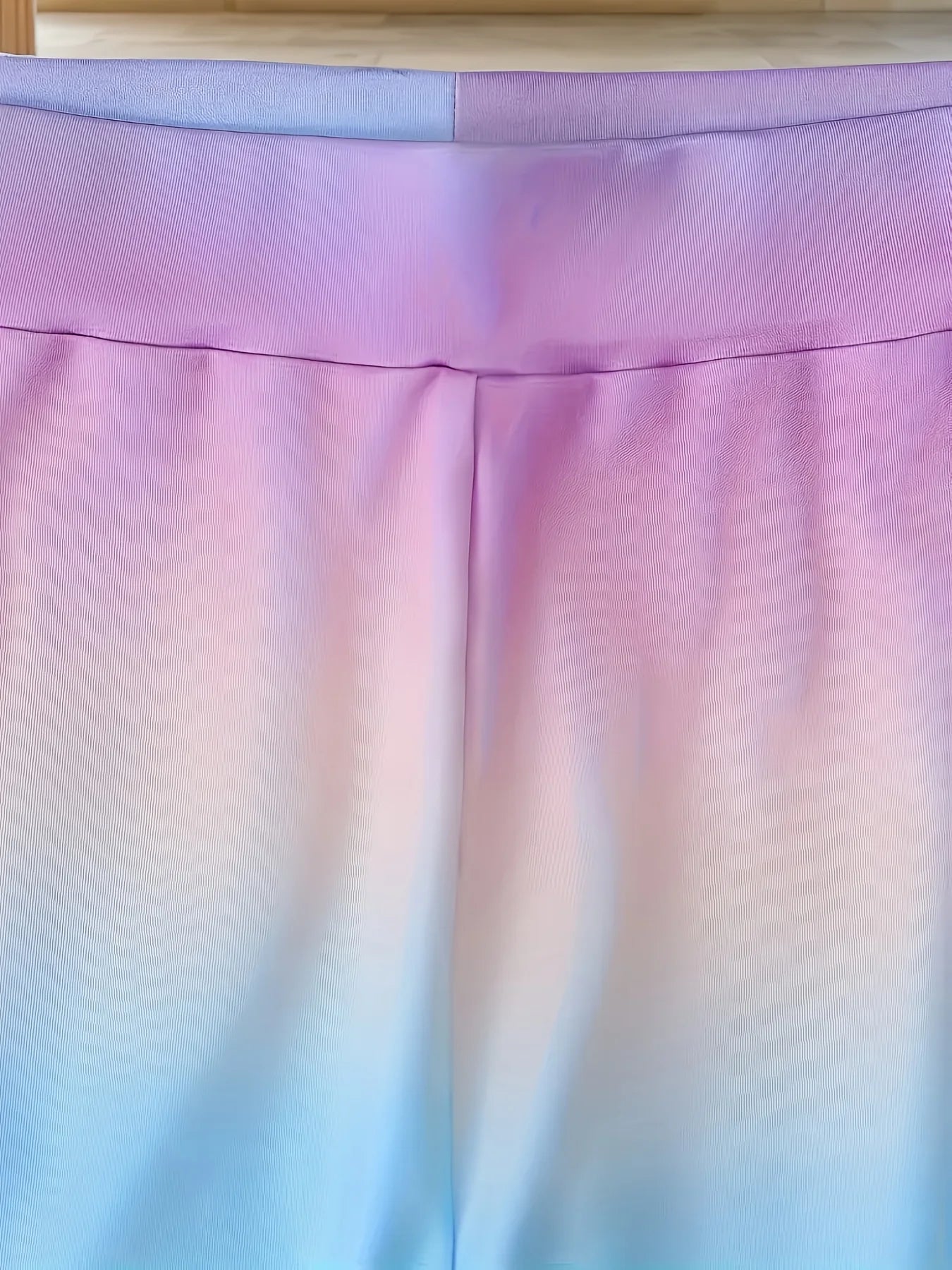 gradient color elegant suit jacket set Ohberri