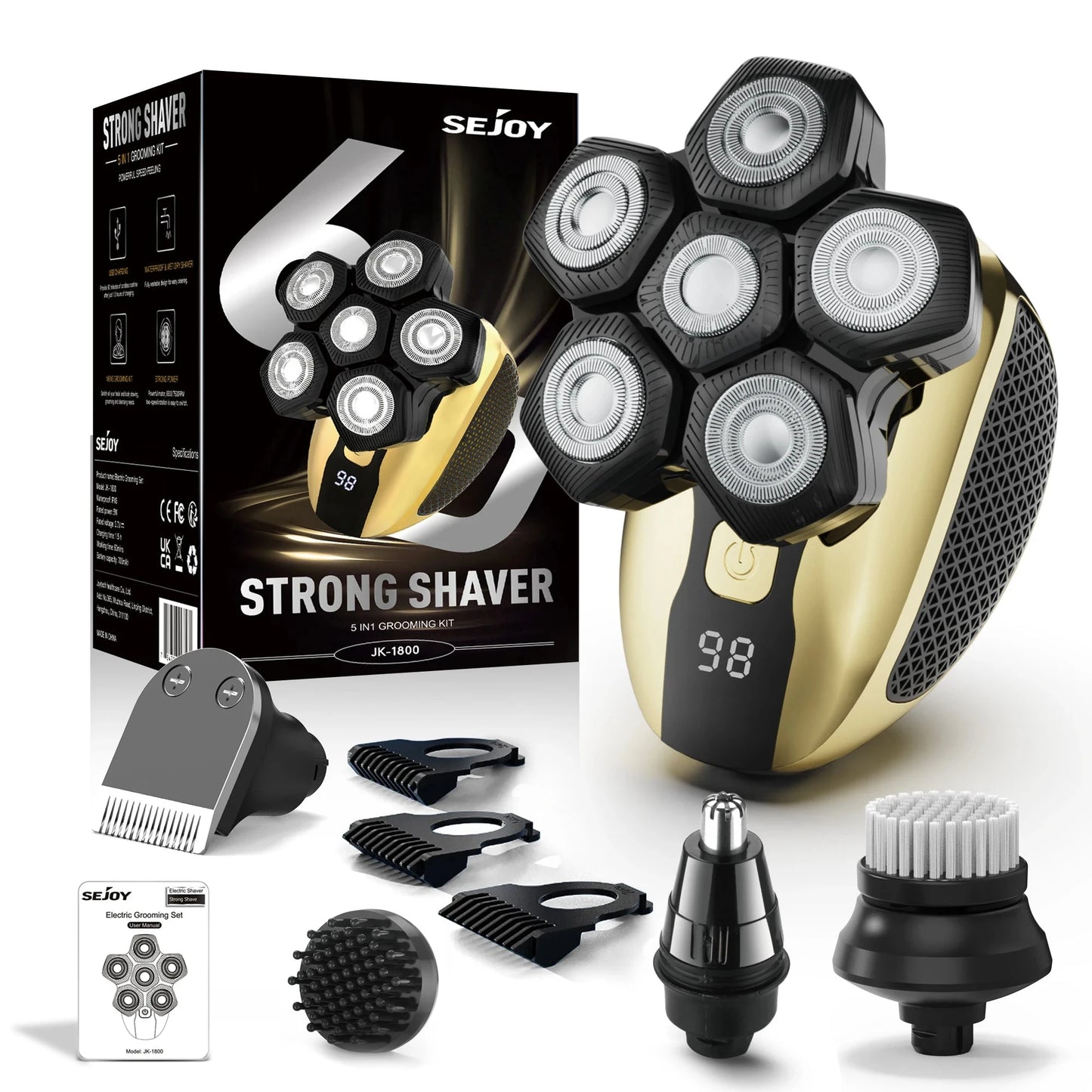 6D Floating Head Shavers for Men Ohberri