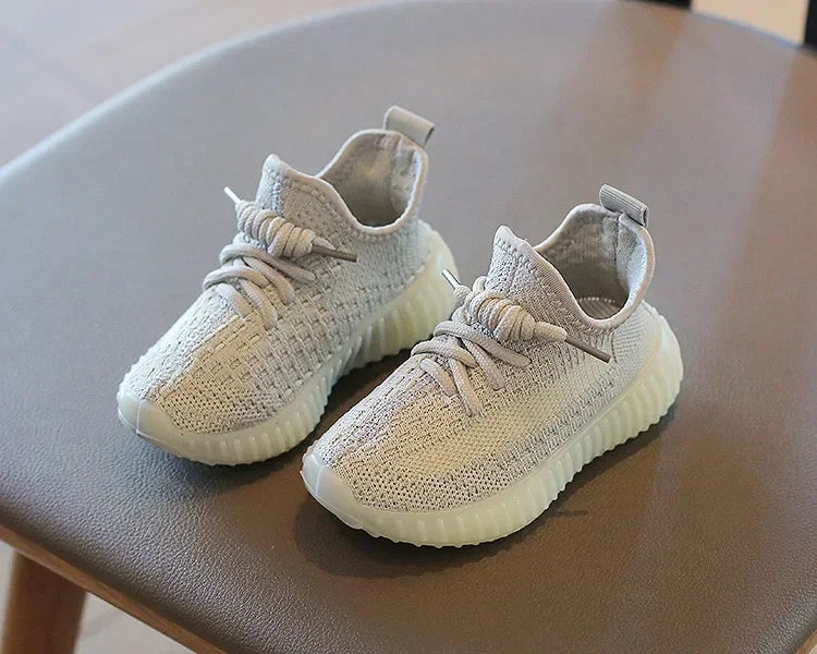 Casual Breathable Soft Bottom Kids Tennis Shoes Ohberri