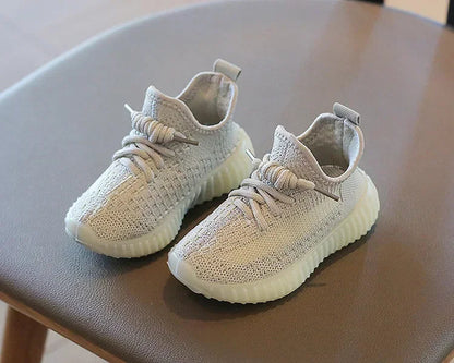 Casual Breathable Soft Bottom Kids Tennis Shoes Ohberri