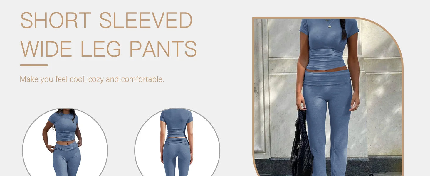 Women's two-piece sports leisure yoga set Ohberri