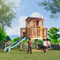 Outdoor Playhouse, Cedar Wooden Ohberri