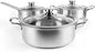 Stainless Steel Cookware Set, 16-Piece Pots and Pans Set Non Toxic Ohberri