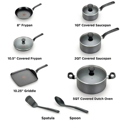 2-Piece Non-Stick Cookware Set, Pots and Pans Ohberri