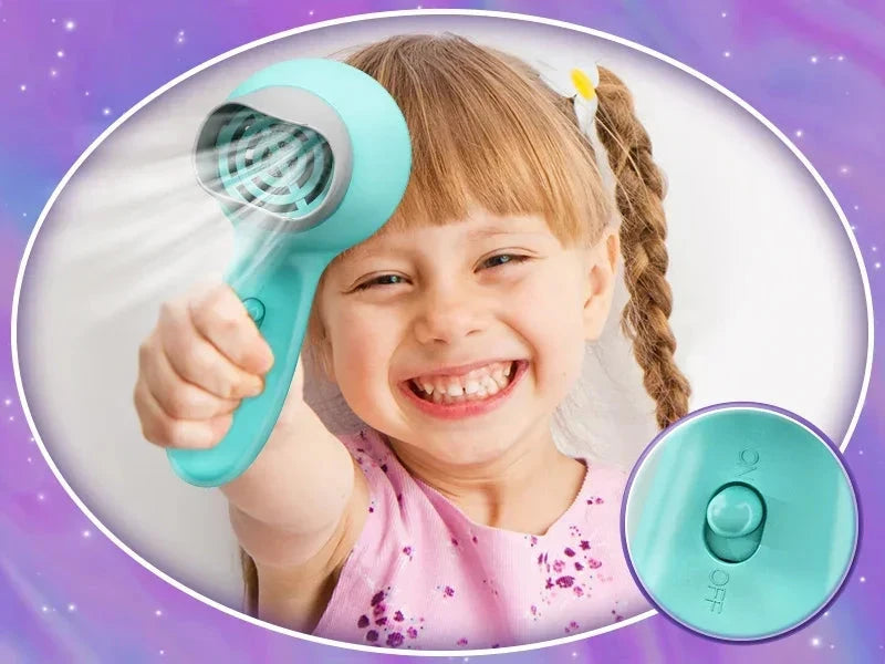 Toddler Vanity Makeup Table with Mirror and Chair Ohberri