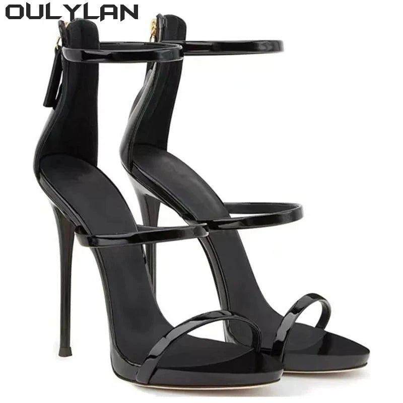 Stiletto Heels Sandals High-quality Ohberri