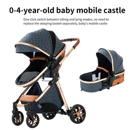 3 in 1 Baby Stroller - Ohberri