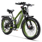 High speed electric ebike for adults, 52V ebike,40AH battery ,full suspension bicycle,hydraulic ebike,fat tyre 26inch 3000W - Ohberri