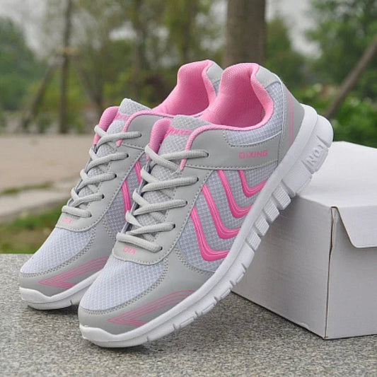 Women's Casual Sports Lightweight Breathable Mesh Running Shoes Ohberri