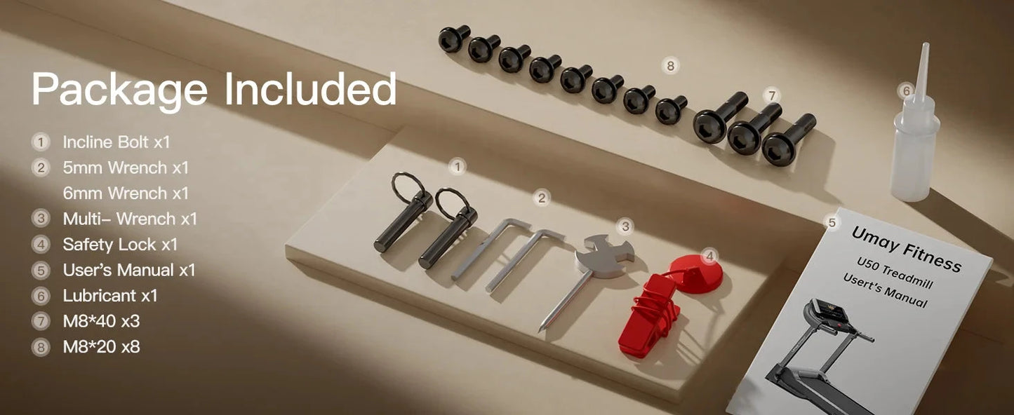 Home Folding Incline Treadmill with Pulse Sensors, 3.0 HP Ohberri