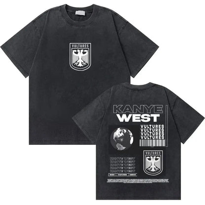 Washed Vintage Graphic T-Shirt Ohberri