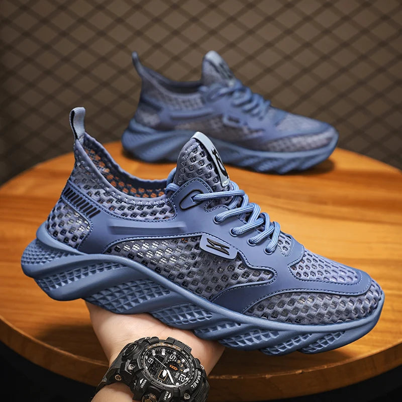 Men Casual Running Mesh Breathable Shoes Ohberri