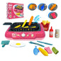 Color Changing Kids Food Fryer Pretend Play Set - Ohberri
