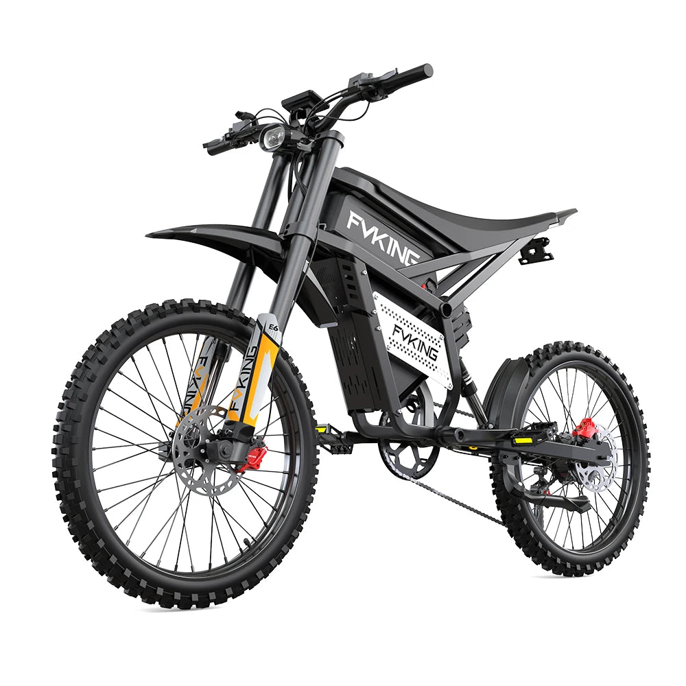 Dual Battery, Peak 2900W 52V, Dual 20Ah, 25inchTires,off-road Mountain E-Bike - Ohberri