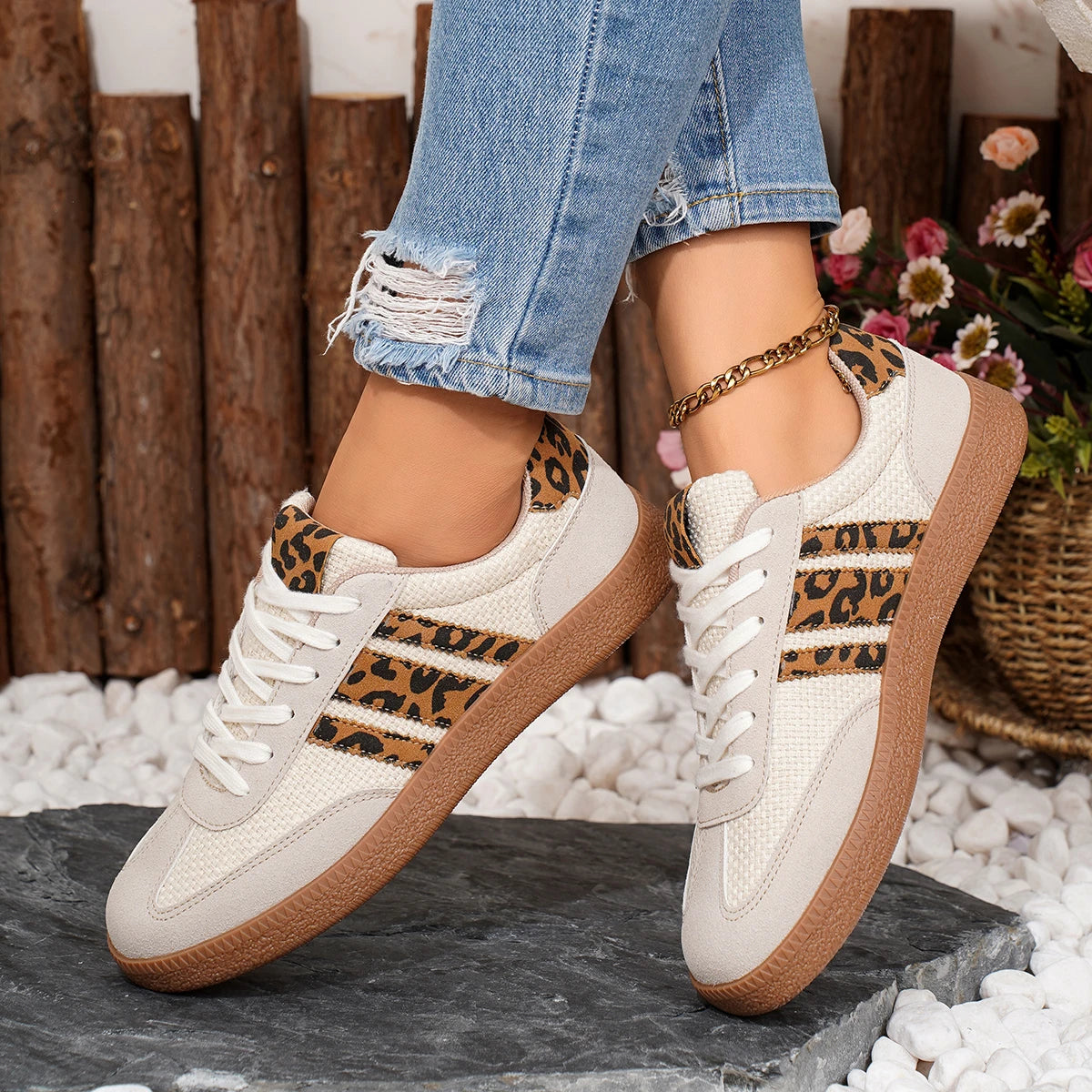 Classical Outdoor Sneakers Casual Women Ohberri