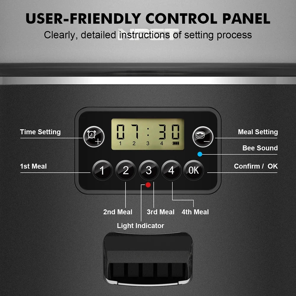 4L Automatic smart pet feeder Ohberri