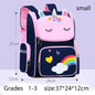 Kid Backpack for Girl Unicorn Children Rainbow Eyes School Bag Ohberri