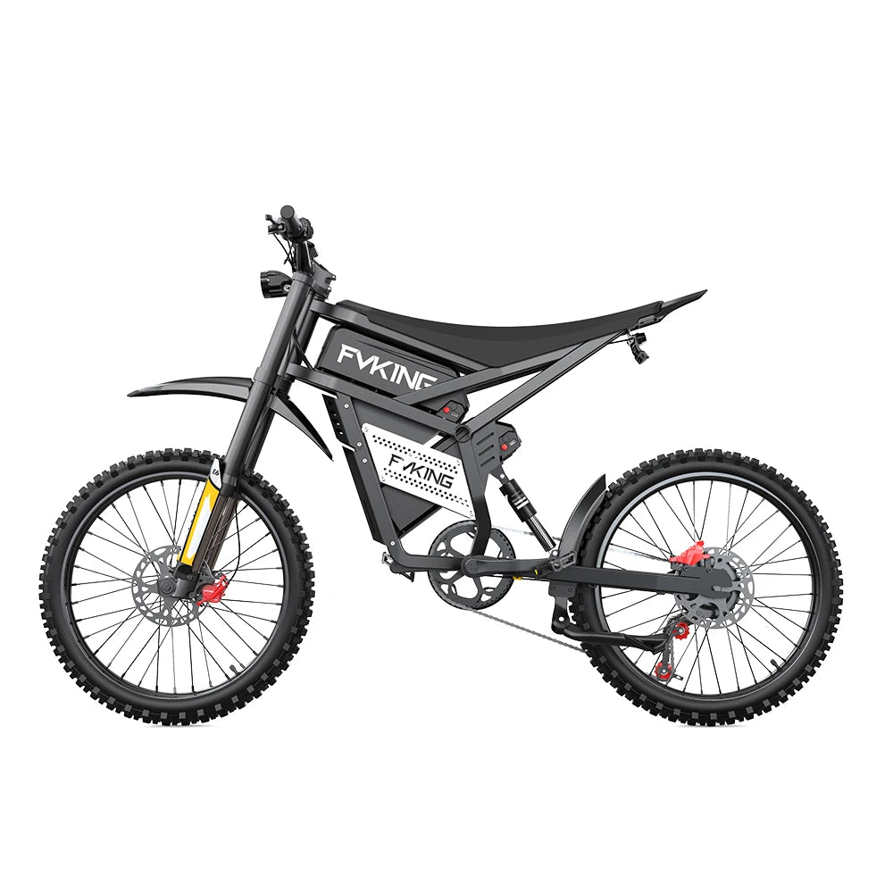 Dual Battery, Peak 2900W 52V, Dual 20Ah, 25inchTires,off-road Mountain E-Bike - Ohberri