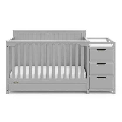 Multi Functional Wooden Bedroom Modern Solid Baby Crib - Ohberri