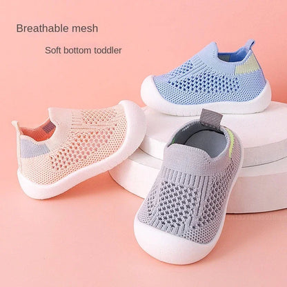Breathable Knitted Kid Casual Shoes Ohberri