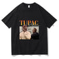 2pac Cotton T-Shirt Printed Short Sleeve Ohberri