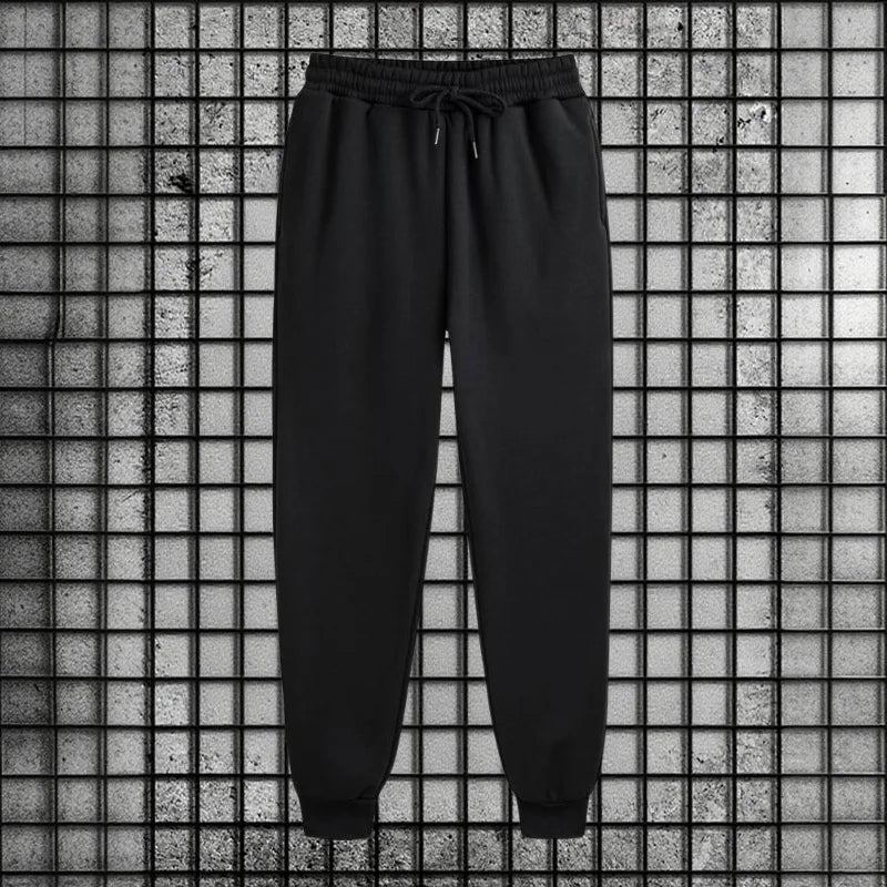 Men's Sportswear Solid Color Hoodie + Sweatpants Tracksuit Ohberri