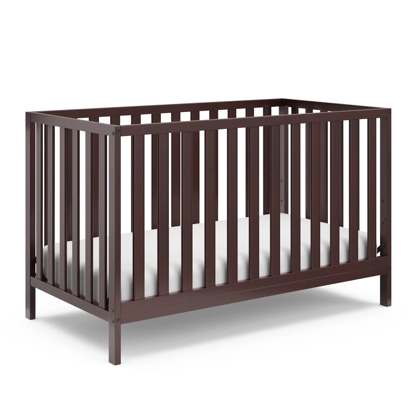 Modern 4-in-1 Convertible Baby Crib, Transitional crib with Adjustable Mattress Height - Ohberri