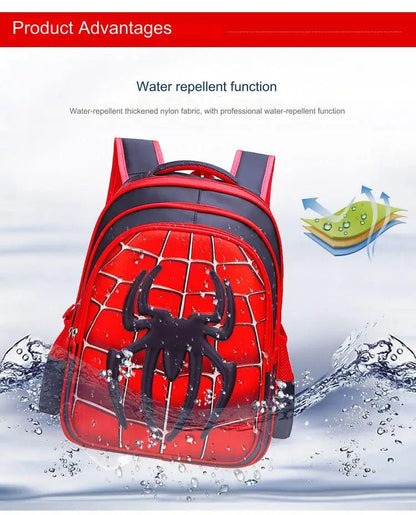 Spider King 3D Kids Backpack - Durable and Stylish Design! Ohberri