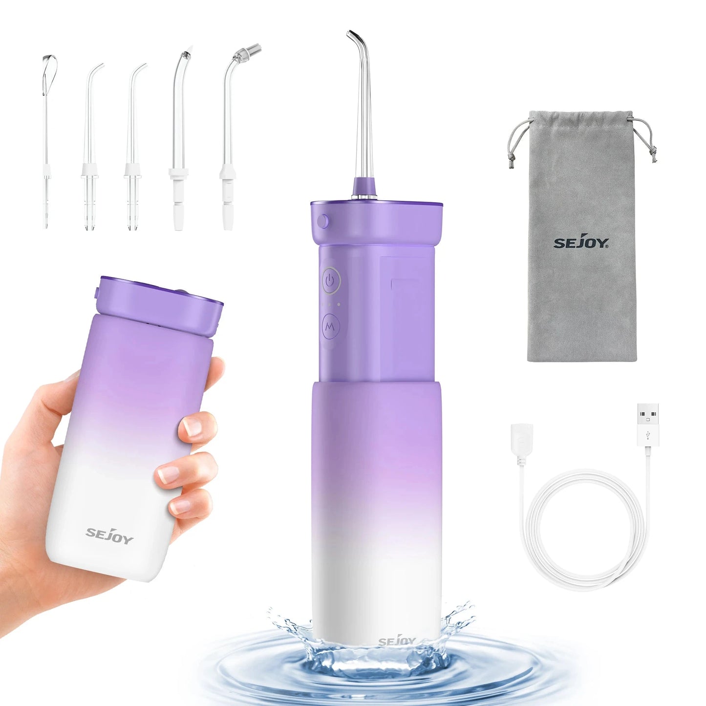 Oral Irrigator Water Flosser Portable Ohberri