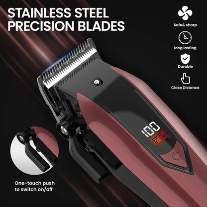 Professional Hair Clippers for Men Trimmers Set Ohberri