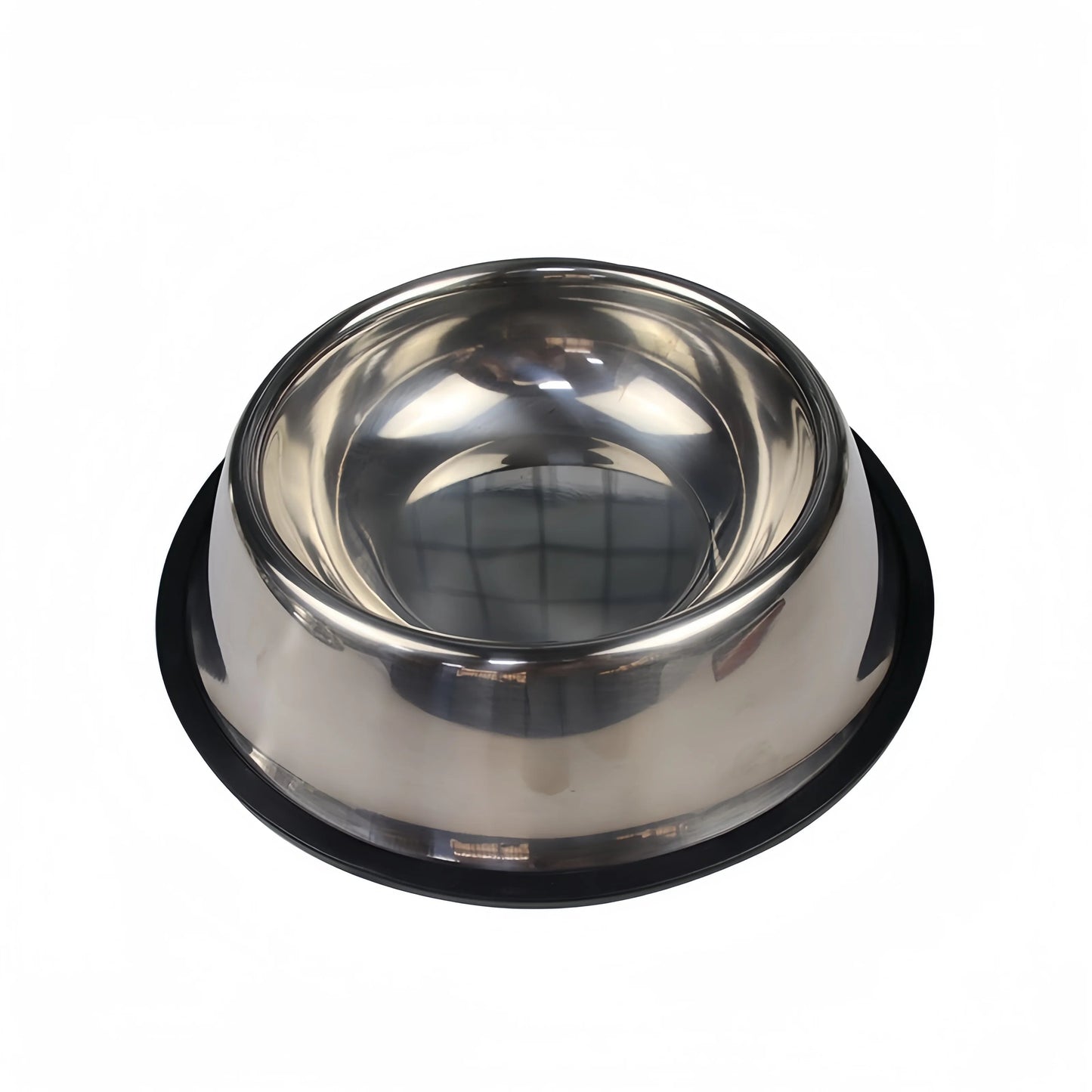 Pet Dog Cat Stainless Steel Bowl Pet Feeding Bowl Cat and Dog Drinking Bowl Metal Feeder Bowl Durable Easy To Clean 6 Sizes Ohberri