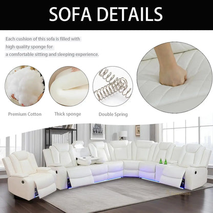 Reclining Sectional Sofa - Ohberri