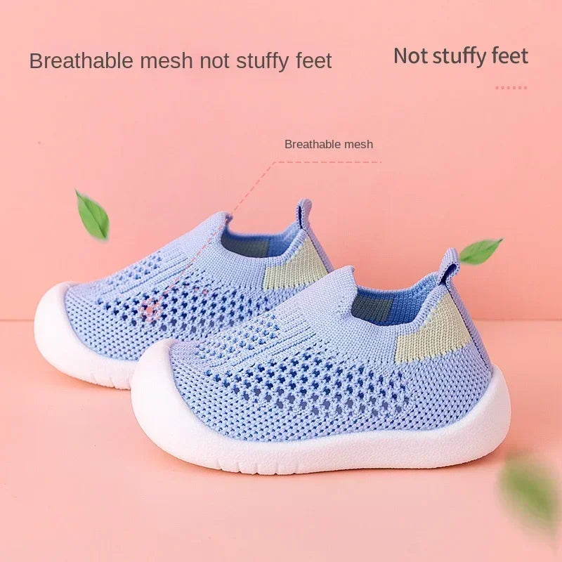 Breathable Knitted Kid Casual Shoes Ohberri