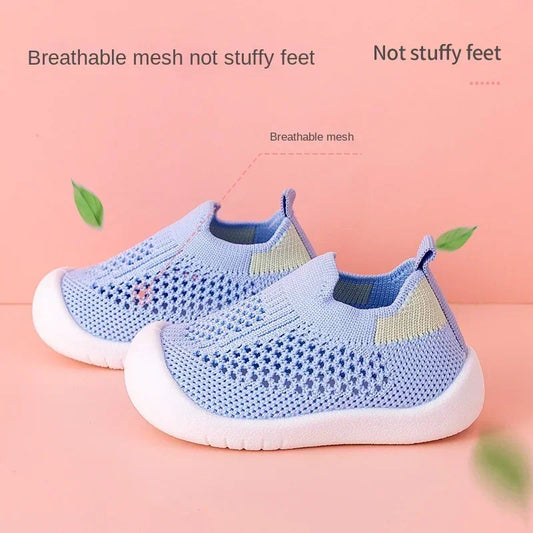 Breathable Knitted Kid Casual Shoes Ohberri