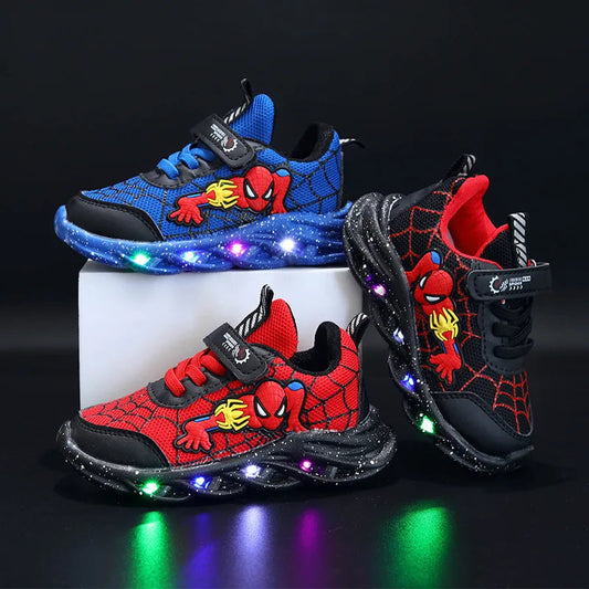 LED Casual Sneakers - Spiderman Ohberri