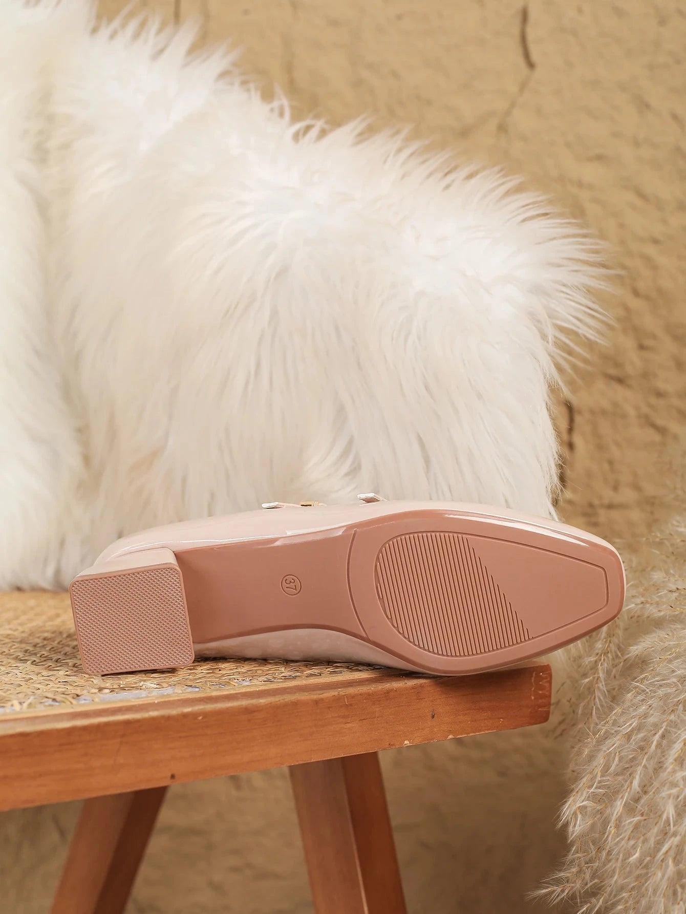 Mary Jane Leather High Heels Ohberri