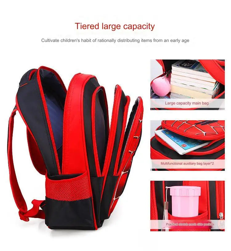 Spider King 3D Kids Backpack - Durable and Stylish Design! Ohberri