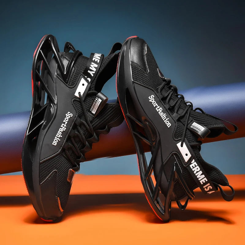 Leisure Sports With Breathable Mesh Running Men's Shoes Ohberri