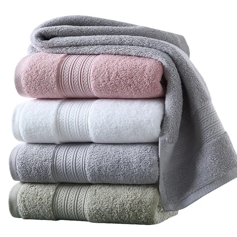 T416A Custom made hotel 1 piece dusty pink white grey light green thick quick dry Cotton Terry hand towel bath Towel Face Towel - Ohberri